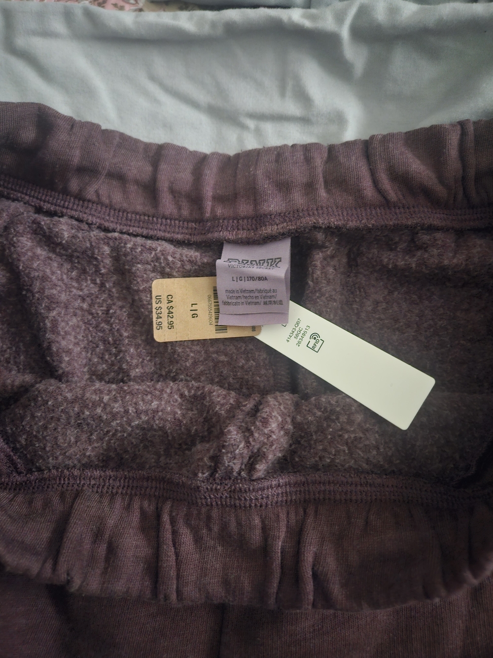 PINK Victoria's Secret Purple Athletic Lounge Shorts - Picture 3 of 5